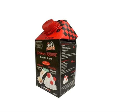 - Crème liquide 50cl