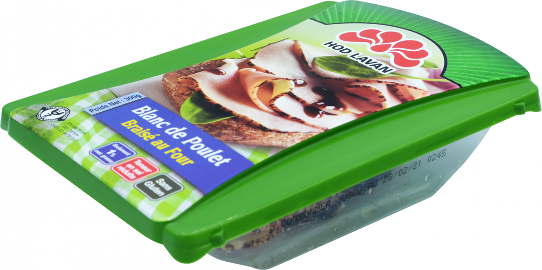 Blanc De Poulet Braisé 2% - 300g