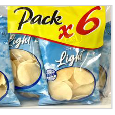 - Chips Light 6×30 Gr