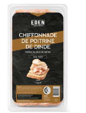 - Chiffonade de dinde