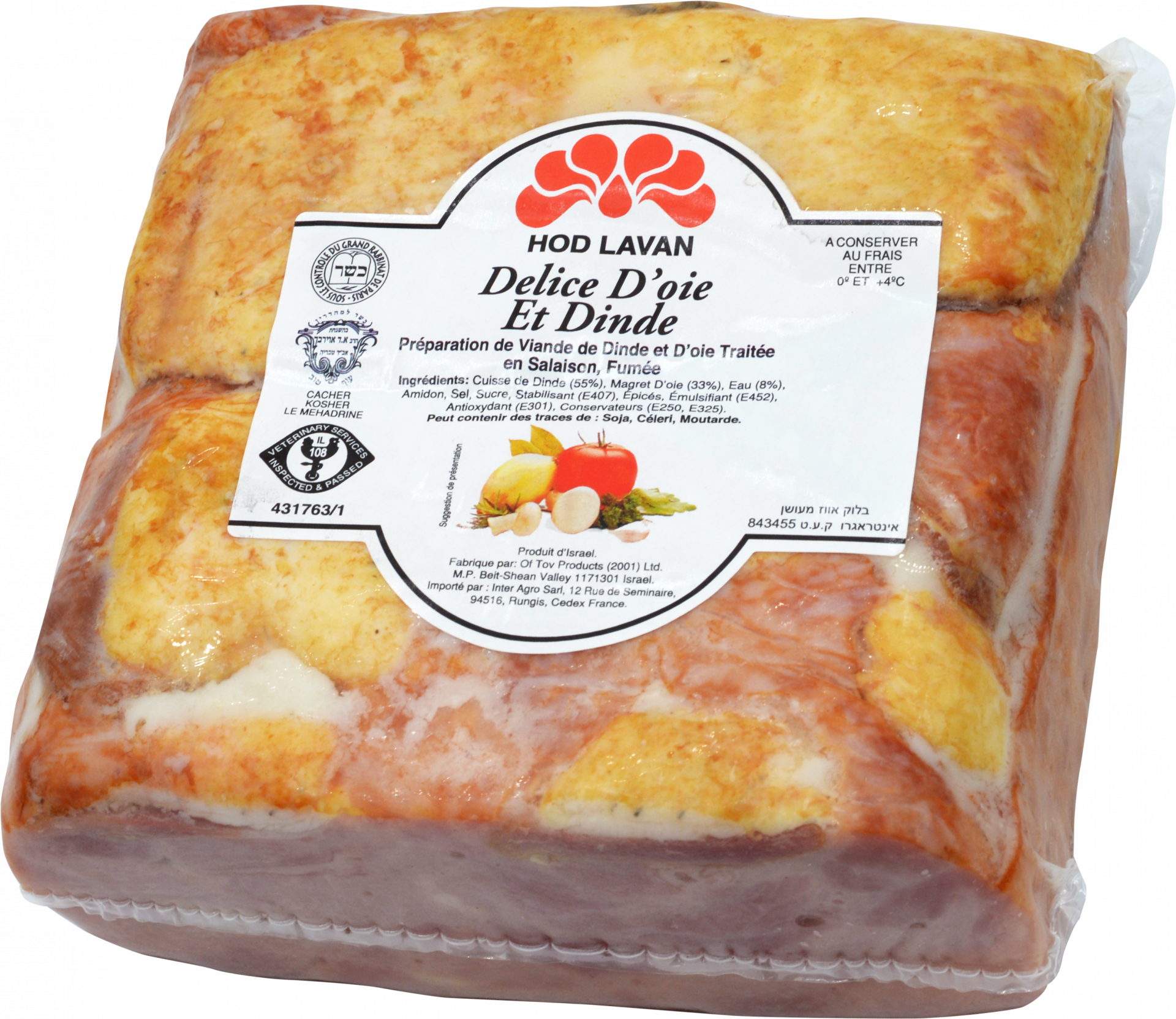 Bacon De Dinde Cuit & Fumé