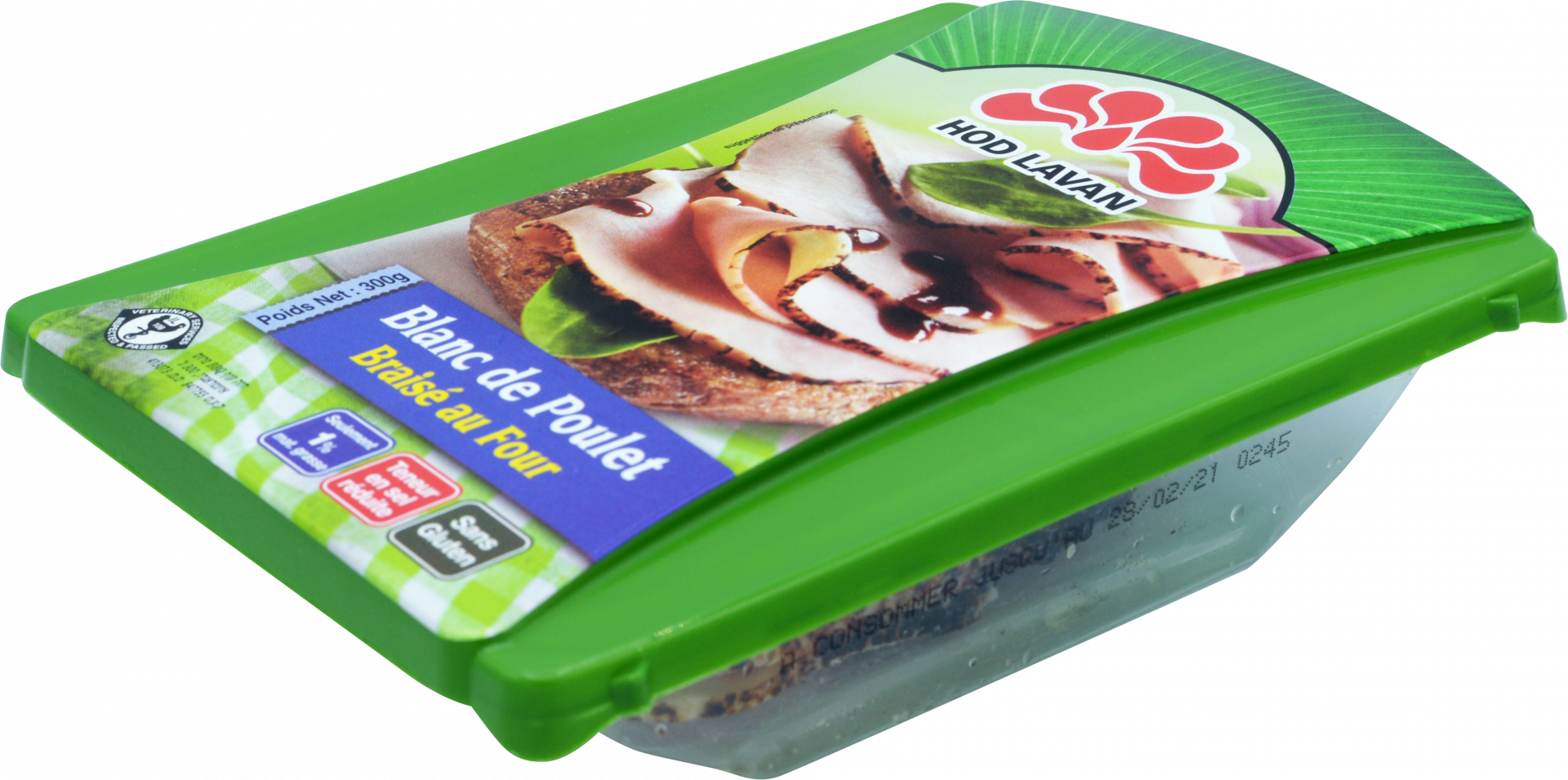 - Blanc De Poulet Braisé 2% - 300g